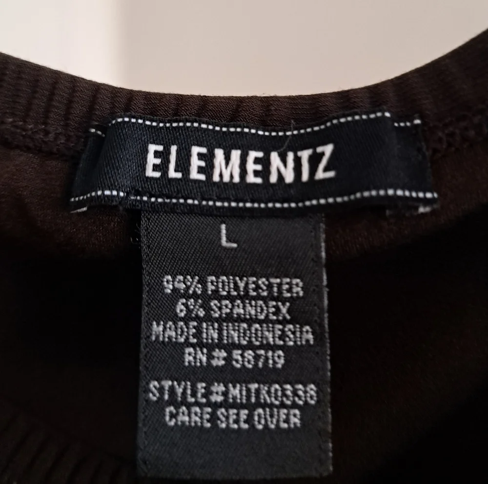 Elementz Brown Midi Skirt - Picture 3 of 3